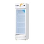 Commercial Functional Food Beverage Display Refrigeration Sliding Door Showcase